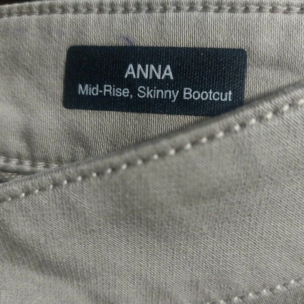 Mavi ANNA Mid Rise Skinny Bootcut Denim Jeans Womens 27 X 28 Tan Pants Sample - Picture 3 of 9